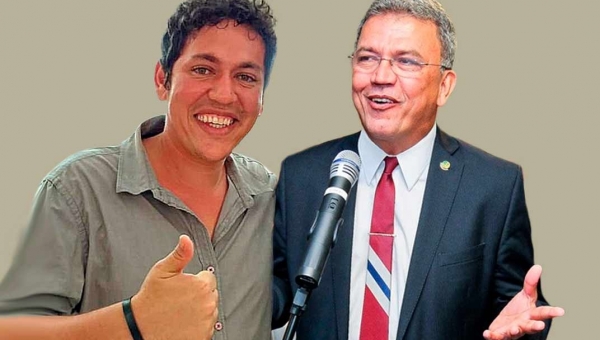 Petecão recebeu Cesário do PT na chácara Boi Cagão neste sábado; "Falamos sobre política", confirma petista